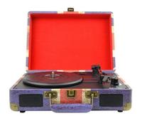 New Majestic TT-43 BT/USB/SD/AX Giradischi con trasmissione a cinghia Blu, Rosso