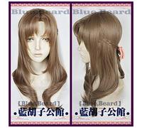 New Mamako Oosuki Parrucca Cosplay Capelli Anime Ti piace la tua mamma e i suoi due colpi Multi bersaglio Attacchi Parrucche Cosplay lunga treccia marrone