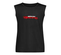 New Mercury Racing Logo Boats Yatchs Marine Racing Performance S-3XL Men's Vests Tank Tops O-Neck 100% Cotton Undershirts Unisex Sleeveless T-Shirt L