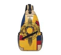 New Mexico Flag Map01 Crossbody Sling Bag Crossbody Spalla Borsa a tracolla Tracolla Tracolla Vita Fanny Pack Uomini Donne
