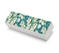 New Mexico Yucca State Flower Funny Glasses Case Hard Shell Occhiali Protettiva con Panno di Pulizia per Donne Uomini