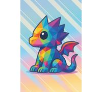 New Millenia Dragon || Lined Notebook, 6x9, 120 Pages: A bold geometric notebook for journaling, planning, and brilliant ideas