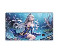 New Mlikemat Playmat Tearlaments Scheiren TCG CCG OCG - Tappetino da gioco con zone + tasca gratuita (ZD014-730-A)