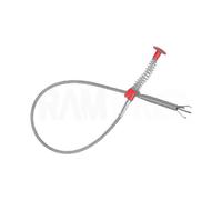 New Models22 Flexible Grabber Pickup Tool, Retractable Claw Retriever Stick, Snake & Cable Aid, Use To Grab Trash & A Drain Auger To Unclog Hair From