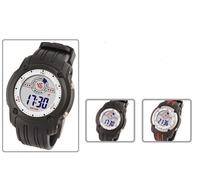 New-Montres Carlo Sport Digitale Nero, Argento, Orologio Rosso - 82005