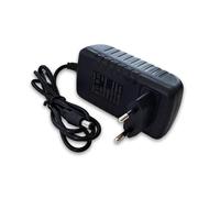 new net - Alimentatore Caricatore Caricabatteria Adattatore da 12V 1,25A Compatibile con Echo DOT Gen 3, Echo DOT Gen 3 con Orologio [5,5x2,5 mm]