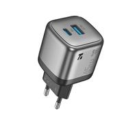New Net - Alimentatore Caricatore Caricabatteria compatibile con Acer Chromebook 13, Chromebook 14, Chromebook 15, ChromeBook 311, Chromebook 314, Chromebook 315 [USB-A + USB-C, 45W, GaN]