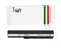 new net - Batteria A32-K52 Compatibile con ASUS X62, X62J, X62V, X62VP, X67, X67F, X8F, X8FF, X8FJ, X8FJC [10.8-11.1 V - 48 Wh]