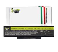 new net - Batteria A32-K72 Compatibile con Notebook ASUS N73S N73SD N73SL N73SM N73SN N73SQ N73SV N73SW N73V N73Y N73YI Pro7A Pro7AD Pro7ADR Pro7ADY Pro7AF [5200mAh]