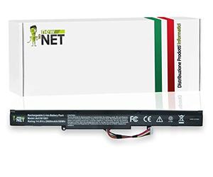 new net - Batteria A41N1501 Compatibile con Notebook ASUS N552VW-FI140T N552VW-FI202T N552VW-FW026T N552VW-FY059T N552VW-FY083T N552VW-FY136T N552VX-FY024D N552VX N552VX-1A N552VX-2A [2600mAh]