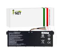 new net - Batteria AC14B18J [11.31-11.46 V - 2600 mAh] Compatibile con Acer Chromebook 11 CB3-111-C6SG, CB3-111-C8U3, CB3-111-C8UB, CB3-111-C999, CB3-111-C9DJ, CB3-111-C9PJ