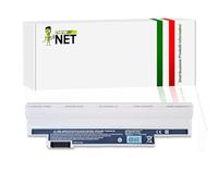 new net - Batteria AL10B31 Compatibile con Acer Aspire One D257, D257E, D260, D270, Happy, Happy2 [10.8-11.1V - 58Wh - 5200mAh - Bianca]