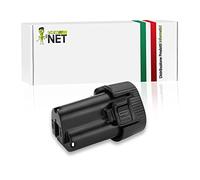 New Net - Batteria compatibile con Makita BL1013 BL1014 194551-4 194550-6 195332-9 [ Li-Ion 10.8V 1500mAh ]