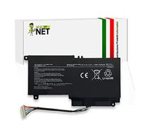 new net - Batteria PA5107U-1BRS Compatibile con Toshiba Satellite L50T-A-14G, L50T-A-14H, L55-A5168, L50T-A196, L55-A5226, L55-A5184 [14.4 V - 43 Wh]