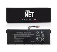 new net - Batteria Premium AP18C7M Compatibile con Acer TravelMate P4 TMP414-51, TMP414-51G, TMP414-52, TMP416-41, TMP416-51 [Celle altissima qualità 15.4V - 62Wh - 4000mAh]