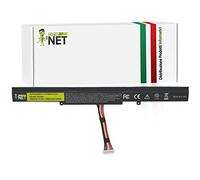 new net Batteries - Batteria Compatibile con ASUS K751LX-TY077H K751LX-TY077T K751MA K751M K751MA-DS21TQ K751MA1 K751MD K751MJ [ 14.4-14.8 V - 2600 mAh - 38 Wh ]