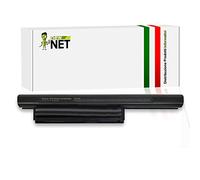 New Net Batteries - Batteria compatibile con Sony VAIO VPC-EA15FG VPC-EE27FM/T VPC-EB3J1E/BQ VPC-EB4L1R VPC-EB25 VPC-EB2Z1E/BQ VPC-EB17FX/L VPC-EA45FG [10.8-11.1 V - 5200 mAh - 58 Wh]