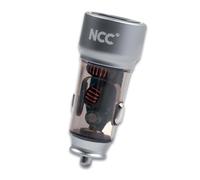 new net Caricatore da Auto per Smartphone e Tablet Compatibile con Oppo - Doppia Uscita USB Type-A QC 18w + USB Type-C PD 30W - Ricarica Veloce 48W Max