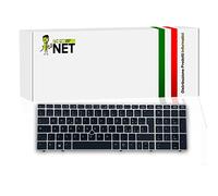 new net Keyboards Tastiera Italiana Compatibile con Notebook HP NSK-HX201 NSK-HX20G NSK-HX2UF NSK-HX2UG NSK-HX301 NSK-HX30U NSK-HX3SF NSK-HX4SF con Trackpoint Frame Silver