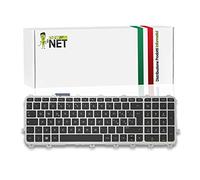 new net Keyboards - Tastiera Italiana Compatibile con Notebook HP Pavilion 17-J100 17-J100ED 17-J100EW 17-J101EW 17-J106TX 17-J110EW 17-j111el 17-j111sl con Frame Retroilluminata