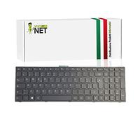 New Net Keyboards - Tastiera Italiana Compatibile per Notebook Lenovo 25214798 NSK-BQ0SN PK130TH2A19 PK1314K2A00 9Z.NB4SN.00E 25-211020 MB341-002 25214727 MP-13Q16I0-686 25214757 V-136520UK1-it