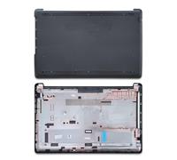 new net - Scocca Bottom Cover Inferiore Chassis Case Compatibile con HP 15-db0008ax, 15-db0008ca, 15-db0008ds, 15-db0008cy, 15-db0009ax, 15-db0009au [Colore Grey (Grigio) - Plastica ABS]
