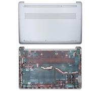 new net - Scocca Inferiore Cover Bottom Case Chassis Compatibile con HP 15s-eq2109nl, 15s-eq2110nl, 15s-eq2112nl, 15s-eq2114nl, 15s-eq2115nl, 15s-eq2116nl, 15s-eq3000sl [Colore Argento]