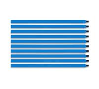 new net - Strisce adesive con linguetta per montaggio sicuro ed affidabile di display notebook e laptop, biadesivo facile da applicare - Kit 10 pezzi 170x8mm