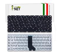 new net - Tastiera Compatibile con Acer Aspire E5-422, E5-422G, E5-432, E5-432G, E5-473, E5-473G, E5-473T, E5-473TG, E5-474, E5-474G, E5-475 [Senza Frame - Colore Tasti Nero - Italiana]