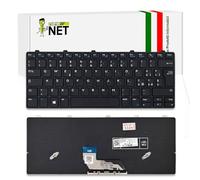 new net - Tastiera Compatibile con dell Chromebook 11 3180, 13 3380, Inspiron Chromebook 11I 3181 [Frame Nero - Italiana]