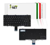 new net - Tastiera Compatibile con dell Latitude 5289 2-in-1, 7389 2-in-1, 7390 2-in-1 [Senza Frame - Colore Tasti Nero - Italiana]