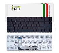 new net - Tastiera Compatibile con HP OMEN 15-en0006nl, 15-en0008nl, 15-en0009nl, 15-en1007sl, 15-en1010nl, 15-en1014nl [Senza Frame - Colore Tasti Rosso - Retroilluminata - Layout ITA]