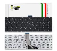 new net - Tastiera Compatibile con HP Pavilion 15-ab233nl, 15-ab234nl, 15-ab235nl, 15-ab236nl, 15-ab237nl, 15-ab239nl, 15-ab249nl, 15-ab251nl [Senza Frame - Colore Tasti Nero - Italiana ISO]