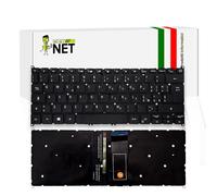 new net - Tastiera Compatibile con Notebook Acer Swift 3 SF314-54-34U2, SF314-54-34VX, SF314-54-354D, SF314-54-35CY, SF314-54-35J4 [Senza Frame - Colore Tasti Nero - Retroilluminata - Layout ITA]
