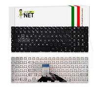 new net - Tastiera Compatibile con Notebook HP OMEN 15-dc1877nl, 15-dc1894nl, 15-dc1901nl, 15-dc1900nl, 15-dc1902nl [Senza Frame - Colore Tasti Nero - Retroilluminata RGB - Italiana]