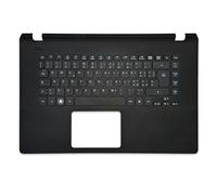 new net - Top case Palmrest con tastiera compatibile con Acer N15C4 [Frame Nero - senza touchpad - Italiana]