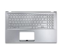 new net - Top Case Palmrest con Tastiera Compatibile con ASUS S512D, S512DA, S512DK, S512FA, S512FB, S512U, S512UA, S512UF [Frame Argento - Senza touchpad - Layout ITA]