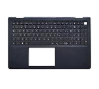 new net - Top Case Palmrest con Tastiera Compatibile con dell Vostro 3510, 3515, 3520, 3525 [Frame Nero - Senza touchpad - No GPU - No Type-C - Italiana]