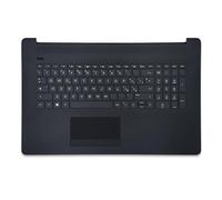 new net - Top case Palmrest con tastiera compatibile con HP 17z-ca3xx [Frame Nero - Retroilluminata - con touchpad - Italiana]
