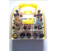 NEW NEW KIT ACCESSORI PER MINI SMERIGLIATRICE "SM 234" YAMATO 186 PEZZI