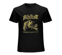 New New Nihilist Band Logo Men's T Shirt Size S