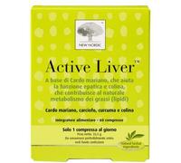 NEW NORDIC Active Liver Integratore Alimentare per la Funzione Epatica 60 cpr