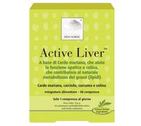 NEW NORDIC Active Liver Integratore Alimentare per la Funzione Epatica 60 cpr