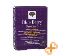 NEW NORDIC Blu Bacca Omega-3 60 Pillole Eye Salute Vision Supporto Integratore