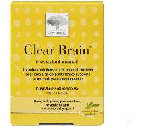 NEW NORDIC clear brain 60 compresse - integratore per la memoria e l'attenzione