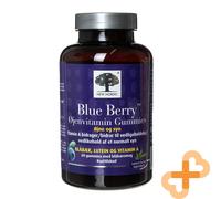NEW NORDIC Mirtillo Vitamina A Salute Vision Supporto Supplemento 60 Gummies