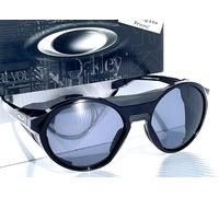 NEW Oakley CLIFDEN Occhiali Da Sole Neri Lucidi Polarizzati Galaxy 9440