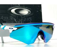 NEW Oakley Encoder Kato Occhiali da Sole Shield White Prizm Sapphire Blue Sky