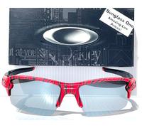 NEW Oakley Flak 2.0 Occhiali da Sole Polarizzati Red Tiger Stripes 9188