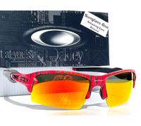 NEW Oakley Flak 2.0 Occhiali Sport Polarizzati Galaxy Ruby 9188